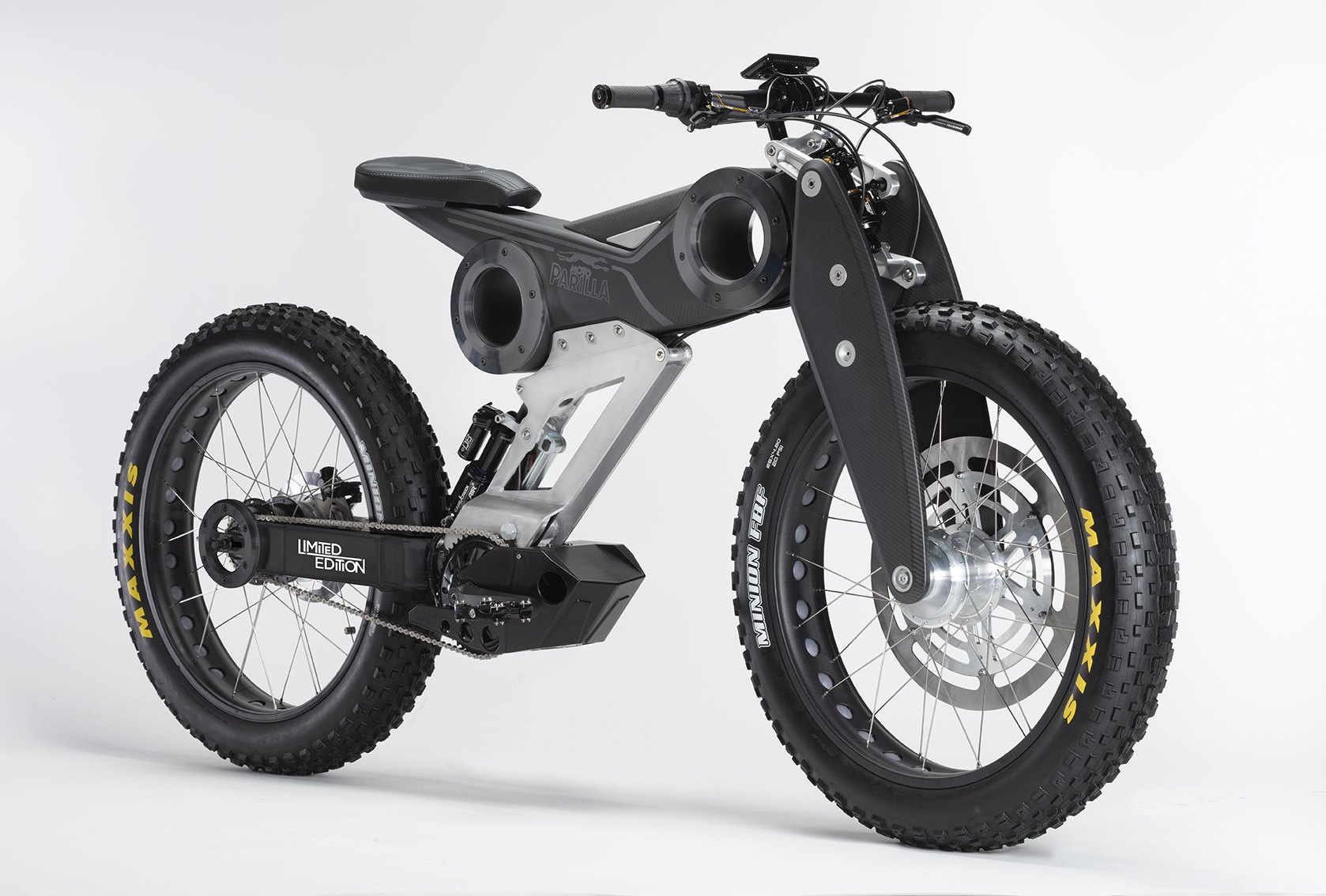 Moto Parilla Carbon Club SUV EBike • Electric Bicycle Dubai